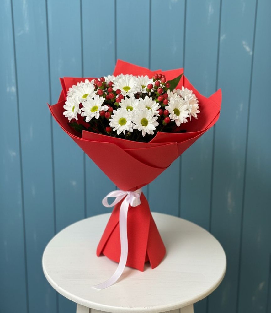 Букет цветов из: Хризантемы в Маршале Жукове