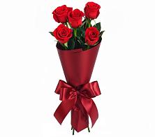Букет 5 Красных роз Эдлесс Лав в Маршале Жукове