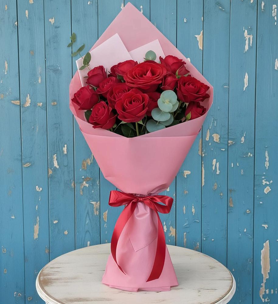 Букет цветов из: Розы в Маршале Жукове