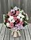 Букет цветов из: Альстромерии, Гвоздики, Розы и Хризантемы в Маршале Жукове