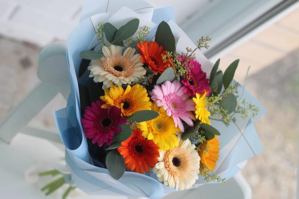 Букет цветов из: Герберы в Маршале Жукове