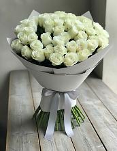 Букет 35 Белых роз в Маршале Жукове