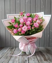 Букет Розовый кустик #REPLACE_PRED# Маршале Жукове