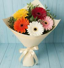 Букет цветов из:  Герберы в Маршале Жукове