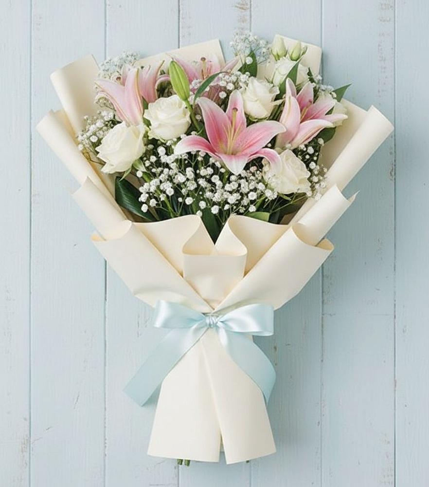 Букет цветов из: Лилии в Маршале Жукове