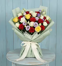 Букет цветов из:  Розы в Маршале Жукове