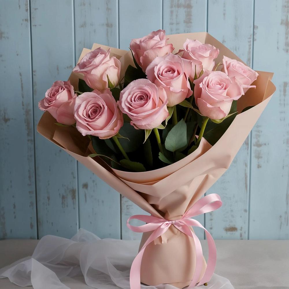 Букет цветов из: Розы в Маршале Жукове