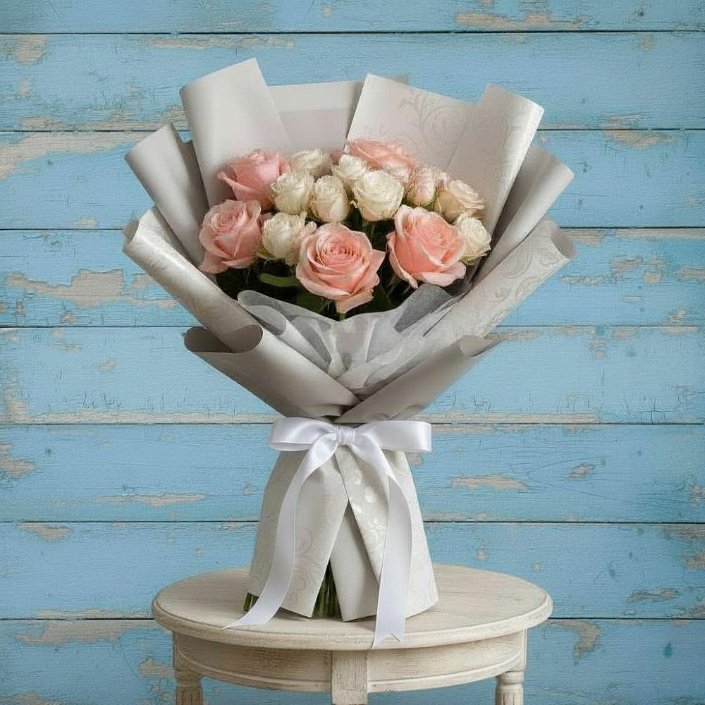 Букет цветов из: Розы в Маршале Жукове