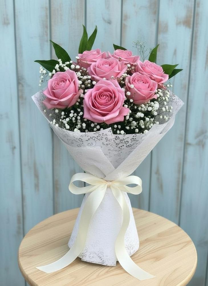 Букет цветов из: Розы в Маршале Жукове