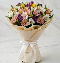 Букет цветов из:  Альстромерии в Маршале Жукове