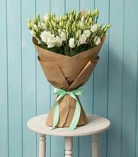 Букет цветов из:  Лизиантусы в Маршале Жукове