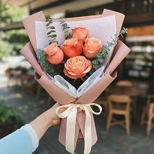 Букет цветов из:  Розы в Маршале Жукове