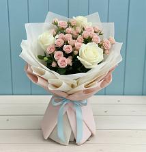 Букет цветов из:  Розы в Маршале Жукове