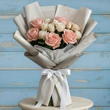 Букет цветов из:  Розы #REPLACE_PRED# Маршале Жукове