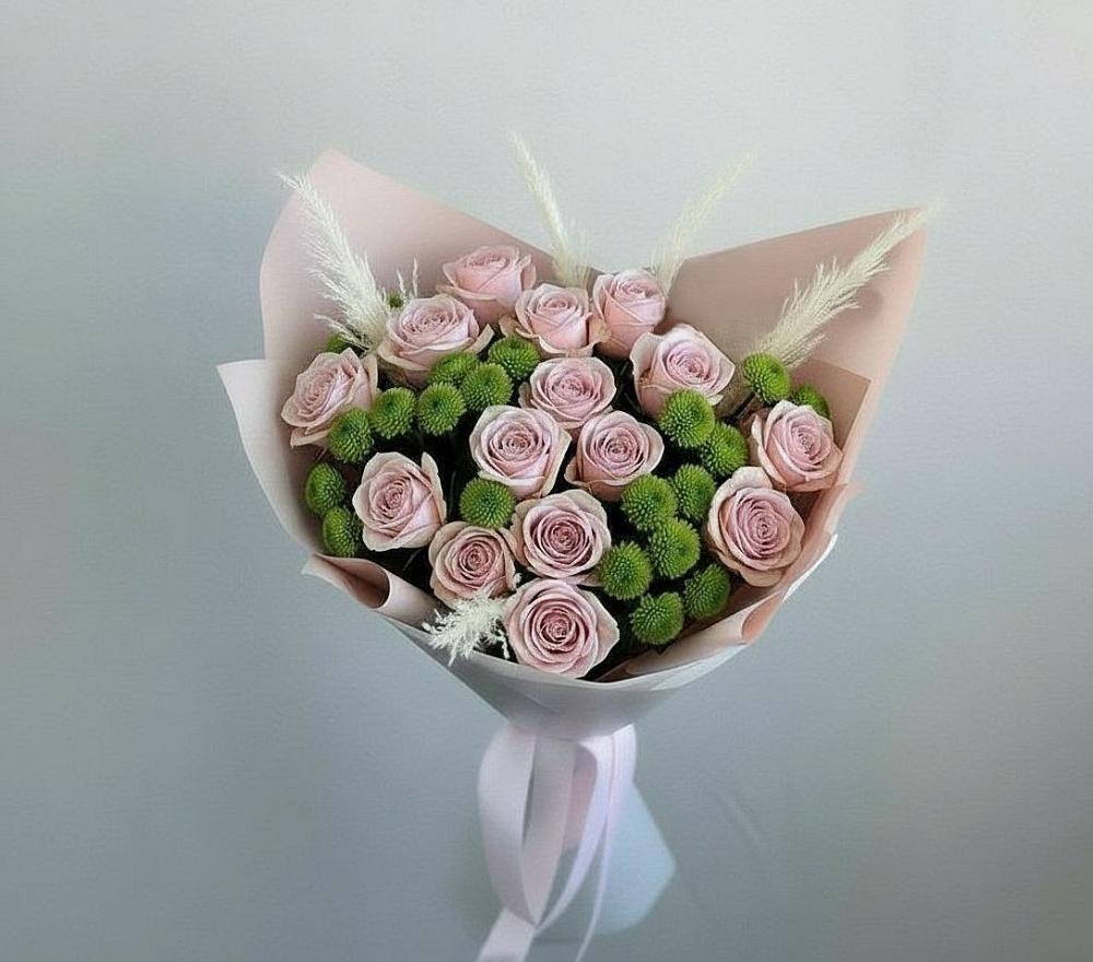 Букет цветов из: Розы и Хризантемы в Маршале Жукове