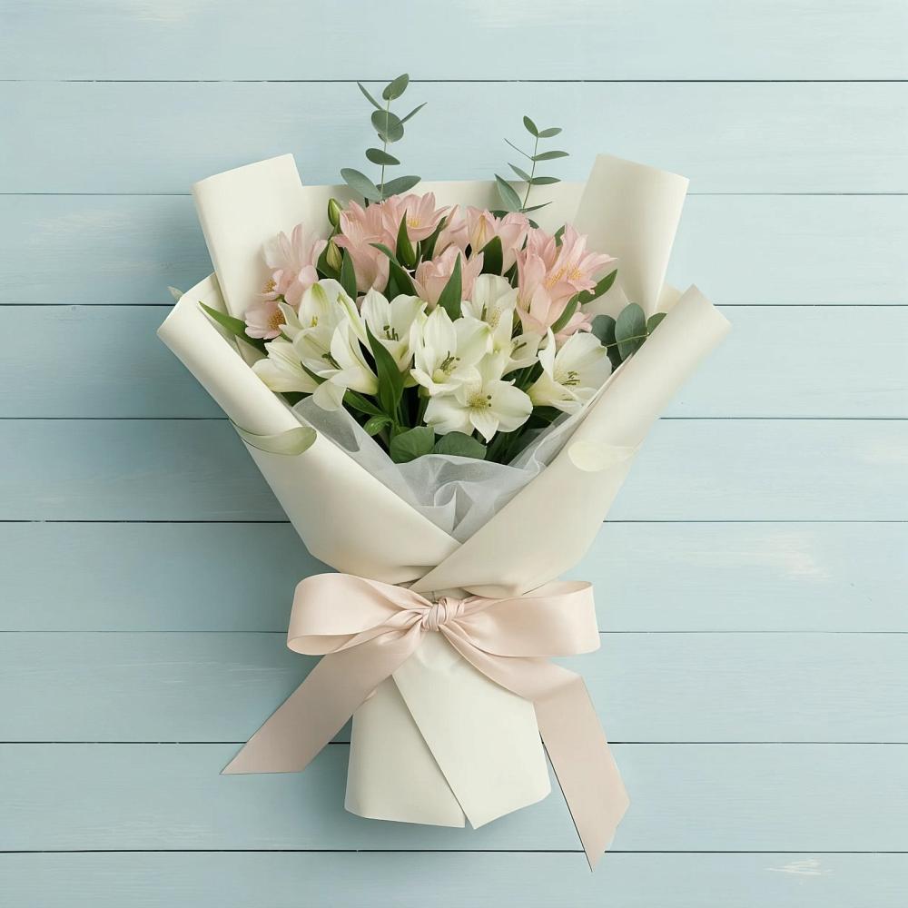 Букет цветов из: Альстромерии в Маршале Жукове