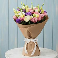 Букет цветов из:  Лизиантусы в Маршале Жукове